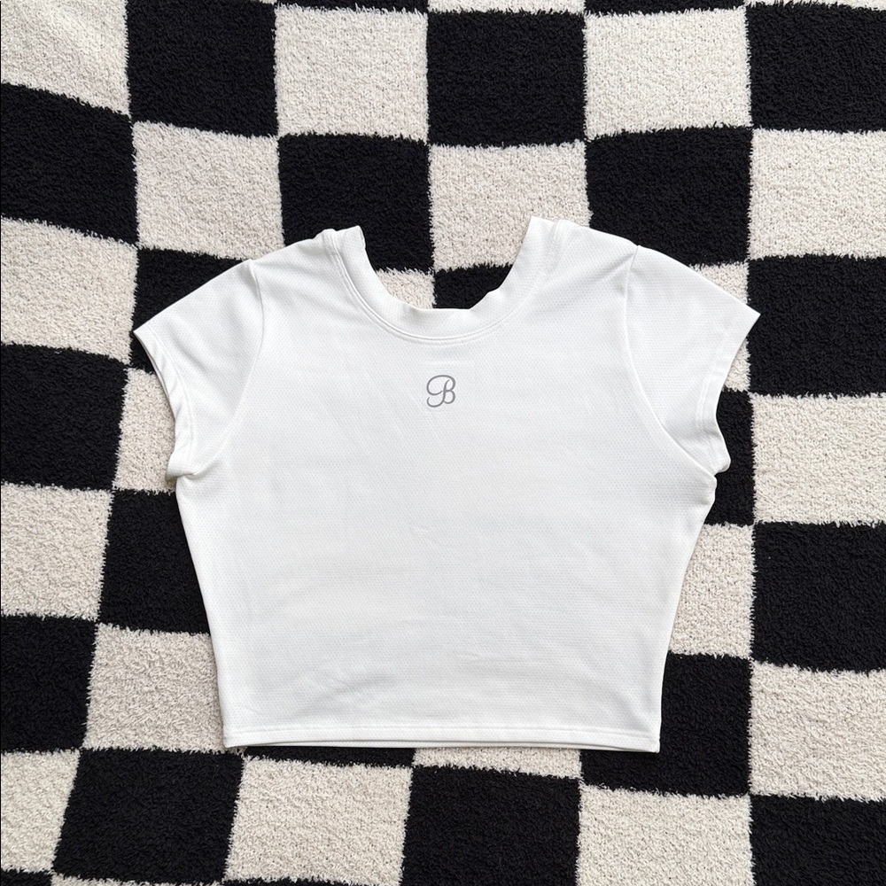Bombshell Sportswear Flex Crop Tee - Picture 2 of 4